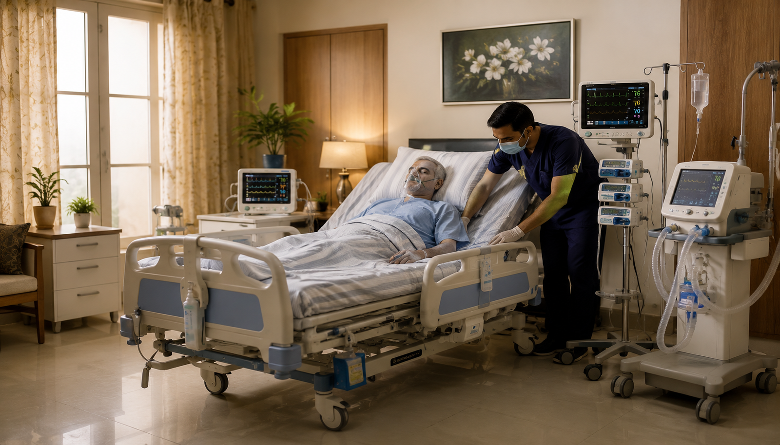 ICU Setup at Home